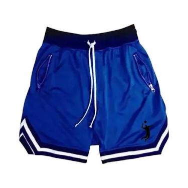 Imagem de Calções de Basquete Masculinos - Confortáveis e Estilosos para o Verão