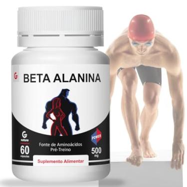 Imagem de Beta Alanina 500mg 60 Cápsulas Suplemento