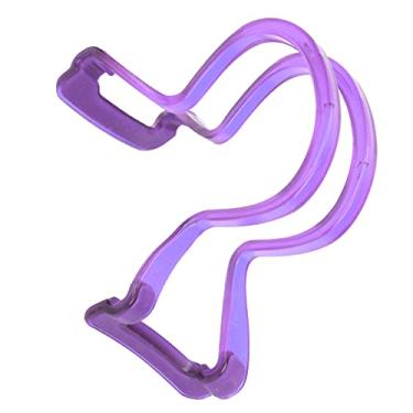 Imagem de Alisador de de Violino Akozon para Violinos 4/4, 4/3, 1/2 - Ferramenta Essencial para Técnica e Manutenção Perfeitas de (Roxo)