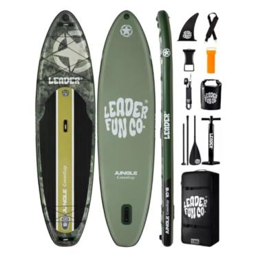 Imagem de Prancha Standup Paddle Inflável (Verde Militar)