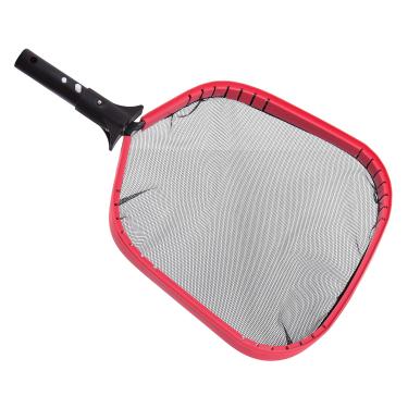 Imagem de U.S. Pool Supply Rede de escumadeira de folhas de piscina grande para serviço pesado profissional - Estrutura de alumínio reforçado forte para limpeza mais rápida e coleta e remoção de detritos mais