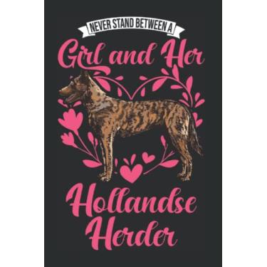 Imagem de Hollandse Herder Tagesplaner: Hollandse Herder Mädchen Holländischer Schäferhund/Kalender 2023 & 2024 / Wochenplaner Tagesplaner Planer/Planungsbuch To-Do-Liste / 6x9 Zoll / 100 ausfüllbare Seiten