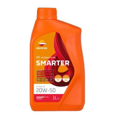 Imagem de Óleo para motor 4t repsol smarter vtwin custom 20w50, 1 Unidade-1L