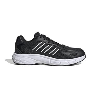 Imagem de adidas Tênis masculino Eclyptix 2000 – Conforto inspirado em retrô, Preto/Preto/Branco, 44