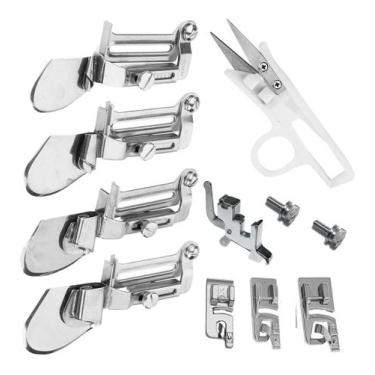 Imagem de Aparelhos Calcador Dobrar Fazer Bainha Barra Maquina Doméstica Brother