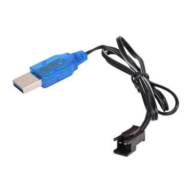 Imagem de Carregador preto de 3,7 V cabo de bateria lipo para drone USB elétrico Rc brinquedos modelo de avião carregador de máquina de música, peças de veículos controlados por aplicativo e controle remoto,