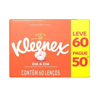 Imagem de Lenço de Papel Kleenex Box Leve 60 Pague 50