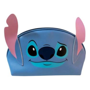 Imagem de Necessaire Viagem Stitch 3d Organizador Estojo Zíper Orelhas - Zona cr