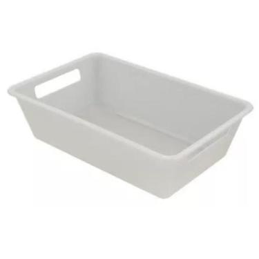 Imagem de KIT 20 Cesta Cestinha Farmácia Lanches 29x19x9cm Cesta Multiuso Pequen
