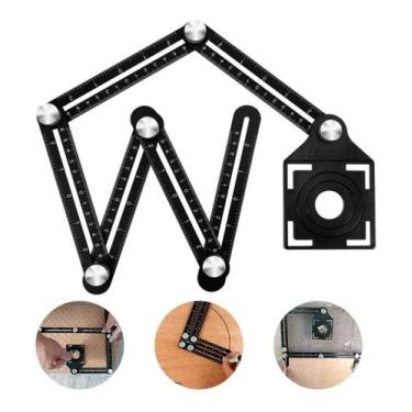 Imagem de Régua Para Medir Corte De Piso Granito Cerâmica Mármore - REGUAW