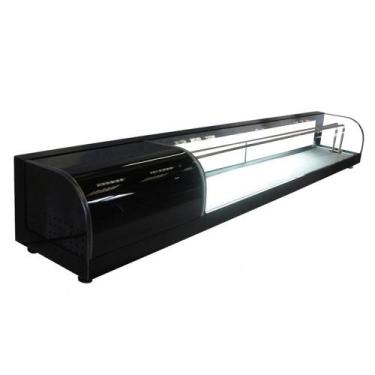 Imagem de B-VFRD1950 - Vitrine Refrigerada Beta para doces 1,95m Preta - 127V - 