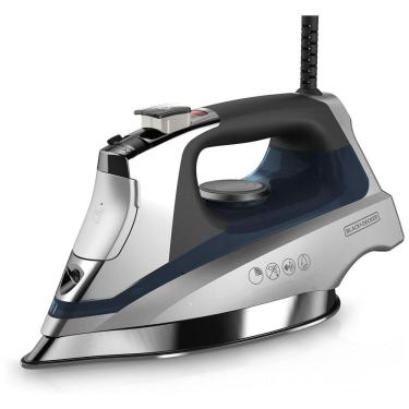 Imagem de Ferro de Passar á Vapor, com Desligamento Automático, 1750W, 110W, BLACKDECKER D3030, Cinza