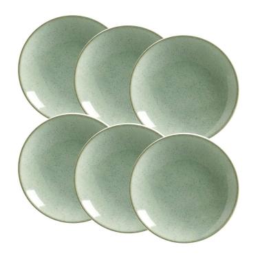 Imagem de Conjunto de 6 Pratos Fundo em Cerâmica Coup Provance 25cm - Alleanza