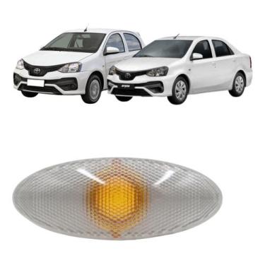 Imagem de Lanterna Alerta Lateral Toyota Etios / Etios Sedan - DSC, Sem Soquete