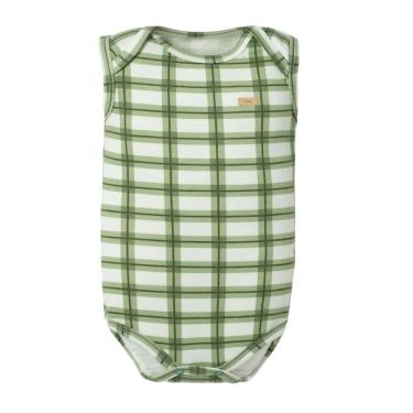 Imagem de Body Bebê Regata Menino Estampado Verde Camping - Hug