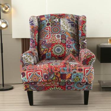 Imagem de Capas de cadeira jacquard com encosto traseiro para sala de estar, quarto, sofá protetor de móveis para poltrona reclinável/cadeira/sofá, capa de poltrona antiderrapante macia tipo 05||tamanho regular