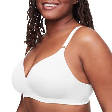 Imagem de Warner's Sutiã feminino Cloud 9 super macio sem fio levemente forrado conforto 1269, Branco, 38B