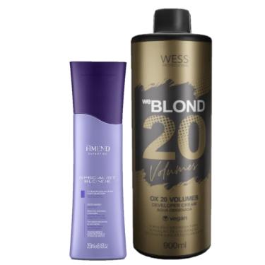 Imagem de Amend Cond Specialist Blond 250ml + Wess Ox 20 Vol. 900ml