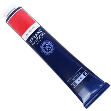 Imagem de Tinta Óleo para Pintura Lefranc Fine 150ml 396 Bright Red - Lefranc & 
