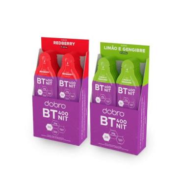 Imagem de Combo Dupla BT 400 Nitrato Gel (20un x 30g) - Dobro, Limão e Gengibre 