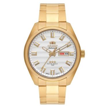 Imagem de Relógio Orient Masculino Automatico Dourado 469Gp076nh S1kx