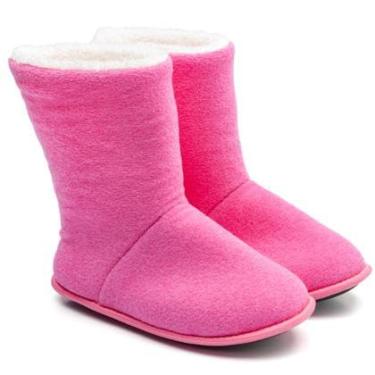 Imagem de Pantufa Bota Polar Unissex Adulta e Infantil Super Quentinha Peluciada