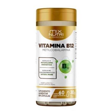 Imagem de Nutraceutical Vitamina B12 (Metilcobalamina) - 60 Caps - Mix Nutri-Unissex