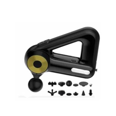 Imagem de Pistola Massageadora Triangular Alívio Profundo e Recuperação em Casa