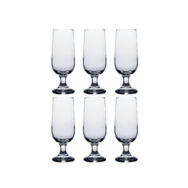 Imagem de Kit 6 Taça De vidro Chopp 300ml Hannover Cerveja Casa Linda - NADIR FI