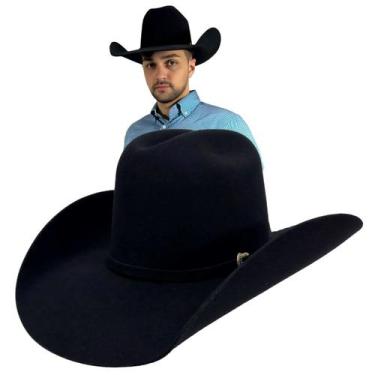 Imagem de Chapéu Pralana Arena Felt Preto Aba 11, Preto, 58