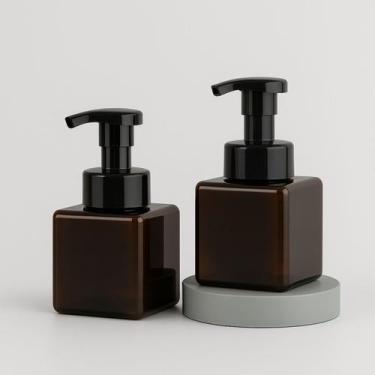 Imagem de 2 Dispenser Sabonete Líquido Plástico Para Banheiro 145ml - Freecom