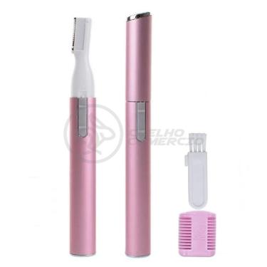 Imagem de Mini Aparador Depilador Elétrico Remover Pelos Lmf-1102 Rosa