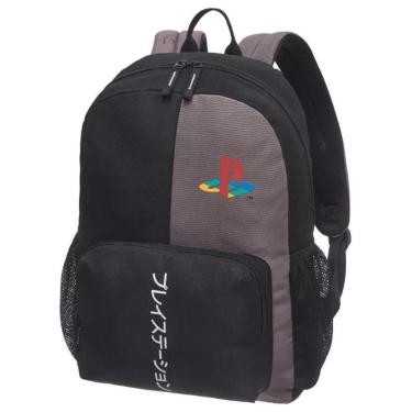 Imagem de Mochila Costas Escolar Infantil Menino Playstation Gamer Gray Pacific