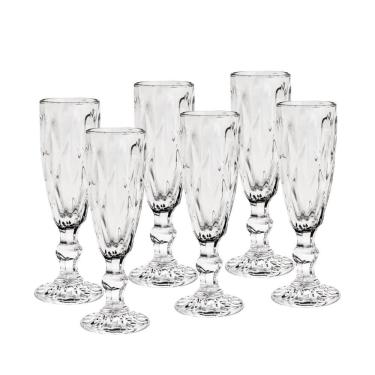 Imagem de Conjunto 6 Taças Champanhe Diamond