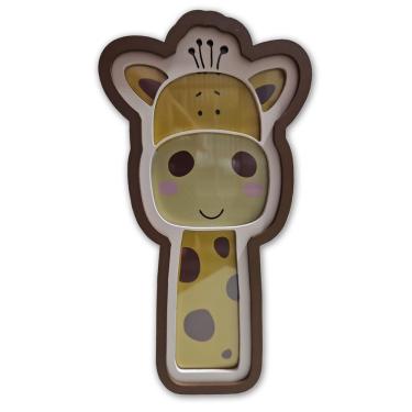 Imagem de Luminária De Mesa Placa Painel Infantil Animaizinhos Decor Girafinha