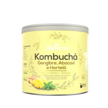 Imagem de Supraervas Kombucha Lata 200g - 3 Sabores (Gengibre, Abacaxi e Hortelã)