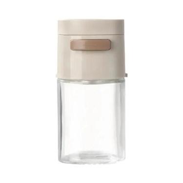 Imagem de Frasco De Tempero De Vidro De 180ml, Tipo Prensa, Para Controle De Sal