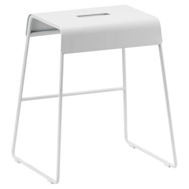 Imagem de Zona Dinamarca 24499 Banqueta A cinza macia para exterior 17,7 polegadas (45 cm)