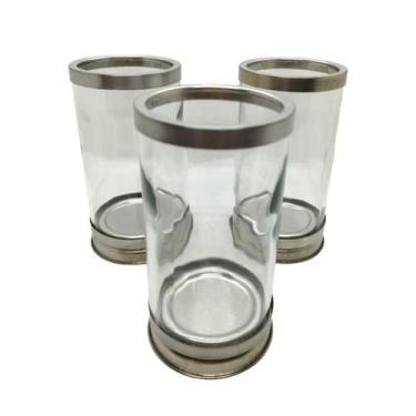 Imagem de Kit Com 3 Suportes De Velas 7 Dias 18Cm + Presente - Bialluz