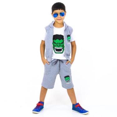 Imagem de Conjunto Moleton Completo Kukut, Cinza, P