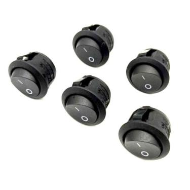 Imagem de Kit com 5 Botão Interruptor Chave Liga Desliga para Aspirador Electrol