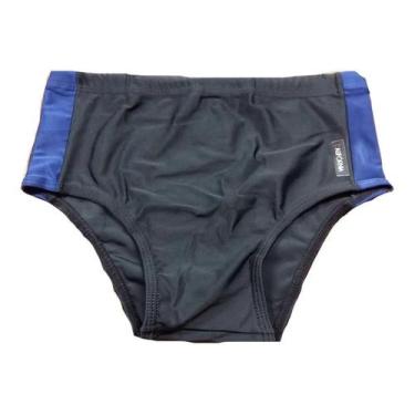 Imagem de Sunga Sungão - Preto/Azul Escuro P - Califórnia, Preto, Azul escuro, P