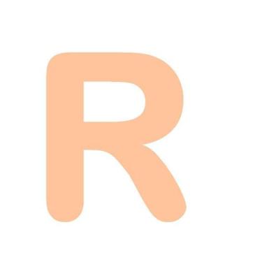 Imagem de Letras em E.V.A - Pele - Extra Festas, R