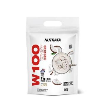 Imagem de 100% Whey Refil 900g Coco Nutrata