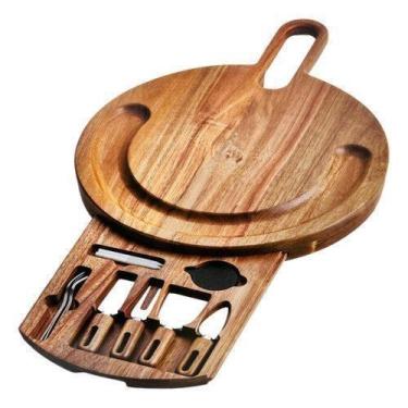 Imagem de Petisqueira Conjunto Completo Queijos Tabua + Utensilios - M Mark