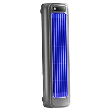 Imagem de Ventilador de ar condicionado, ventiladores portáteis de 30 cm, ventilador de mesa recarregável de 3 velocidades para pendurar na parede de mesa de escritório em casa