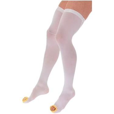 Imagem de Meia Antitrombo 7/8 AES Venosan 18mmHg - Tamanho G, G, Branco, 7/8 - C