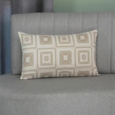 Imagem de Kit 2 Almofadas Marrocos 55cm x 33cm 60 Algodão 40 Poliéster Tecido Ja