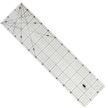 Imagem de Regua 15x60cm para Patchwork Artesanato Scrapbook - RA15X60 - Artmak