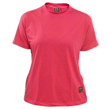 Imagem de Blusa Academia Feminina Baby Look Esportiva Proteção Uv 50 - Tn Terra 
